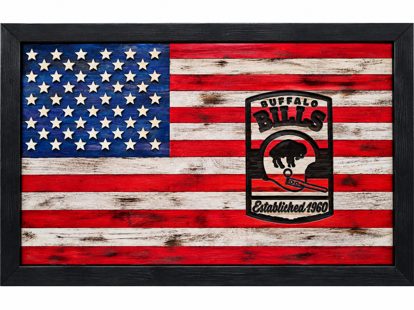 Buffalo Bills American Flag